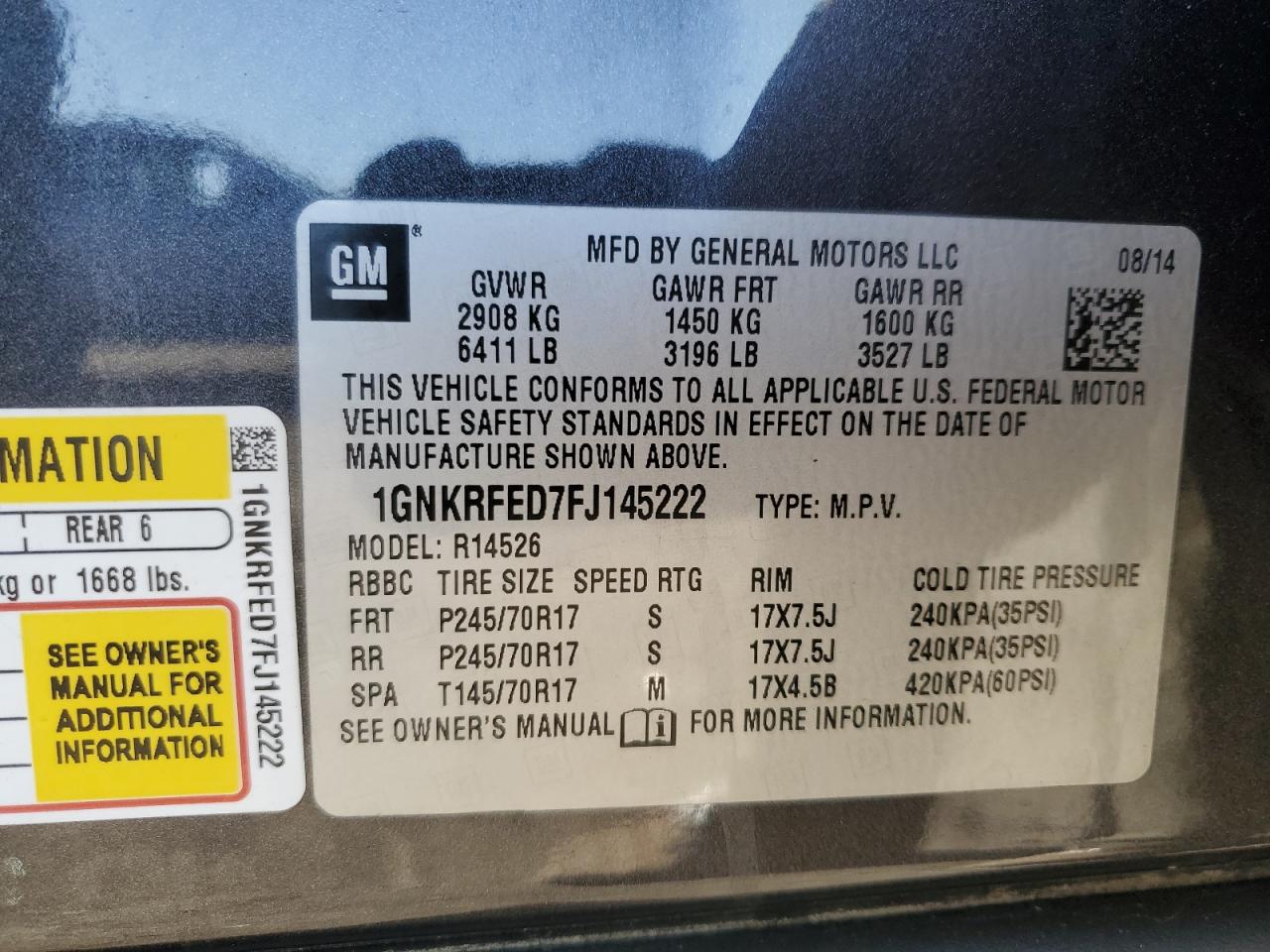 Chevrolet Traverse Ls