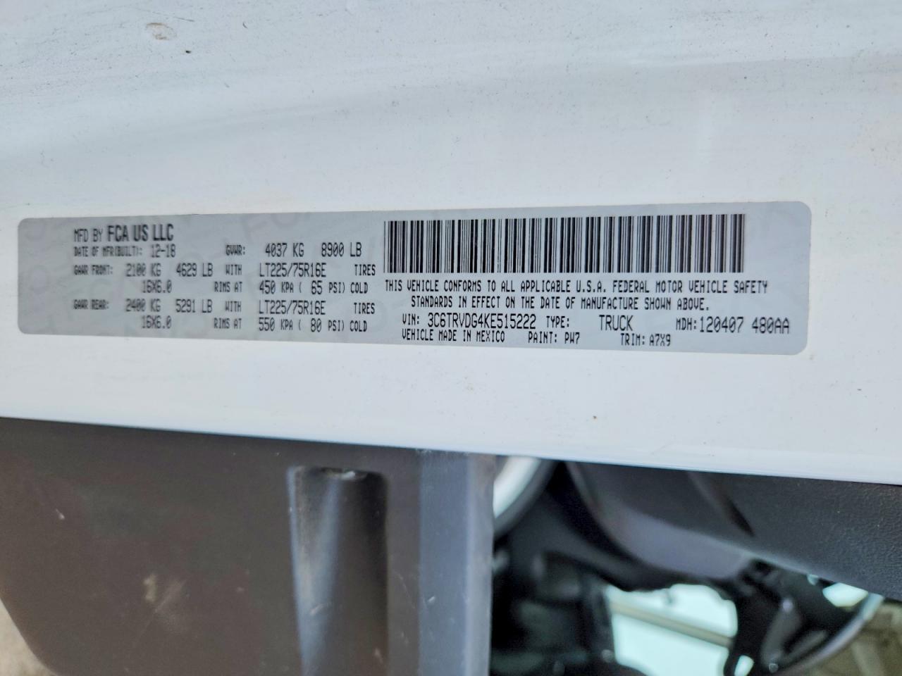 Ram Promaster 2500 High