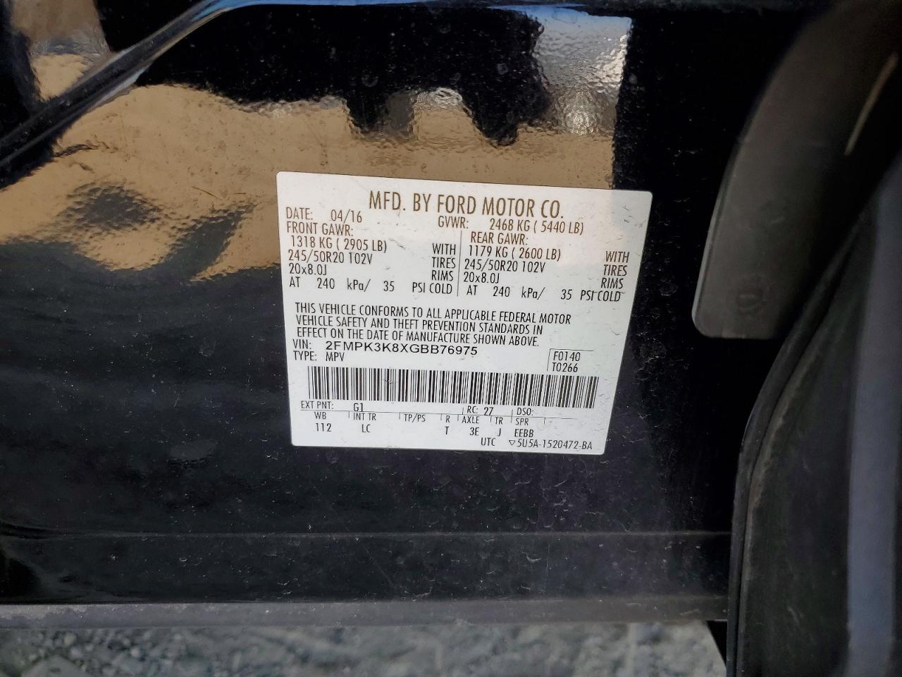 Ford Edge Titanium