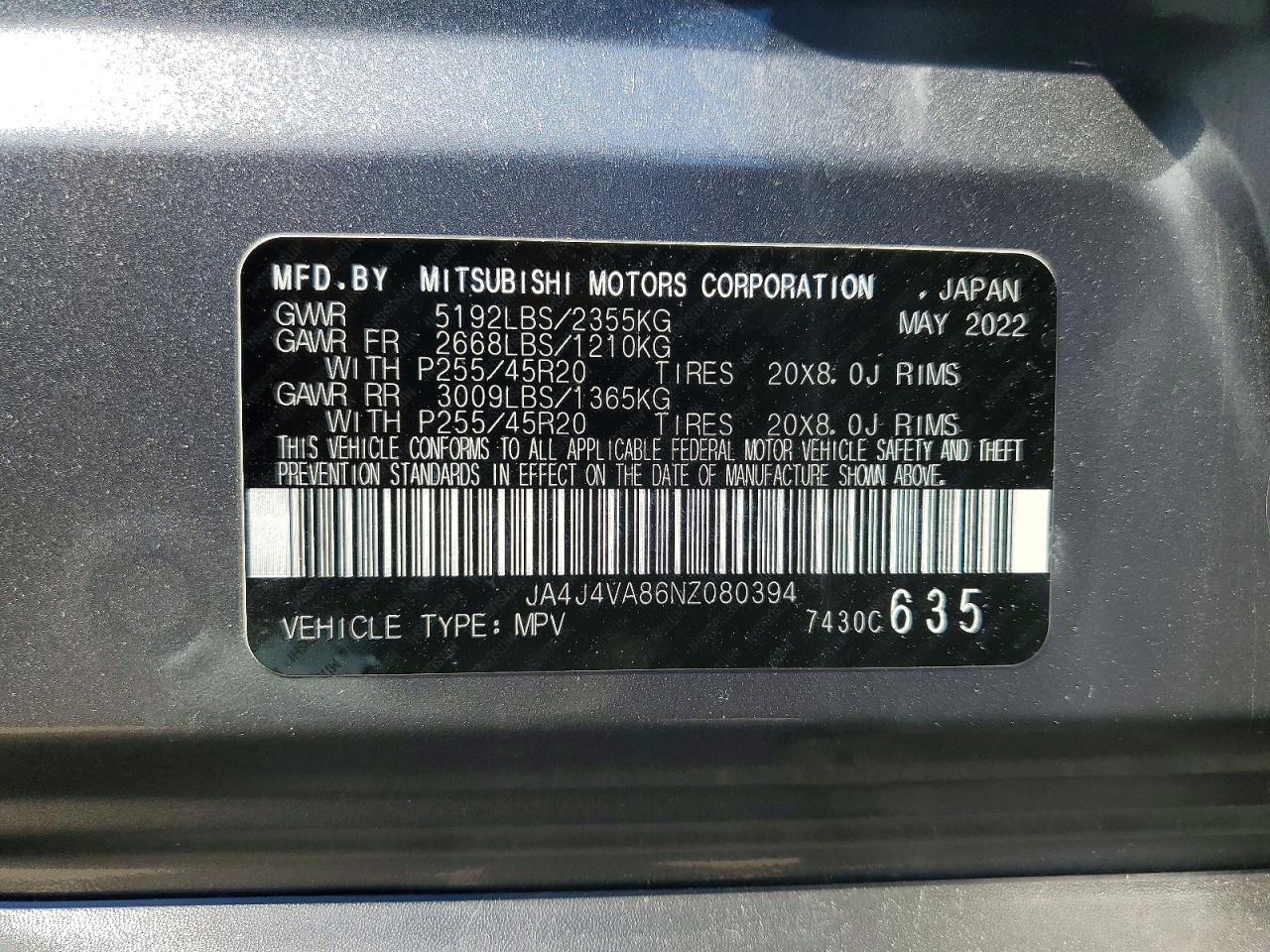Mitsubishi Outlander Sel