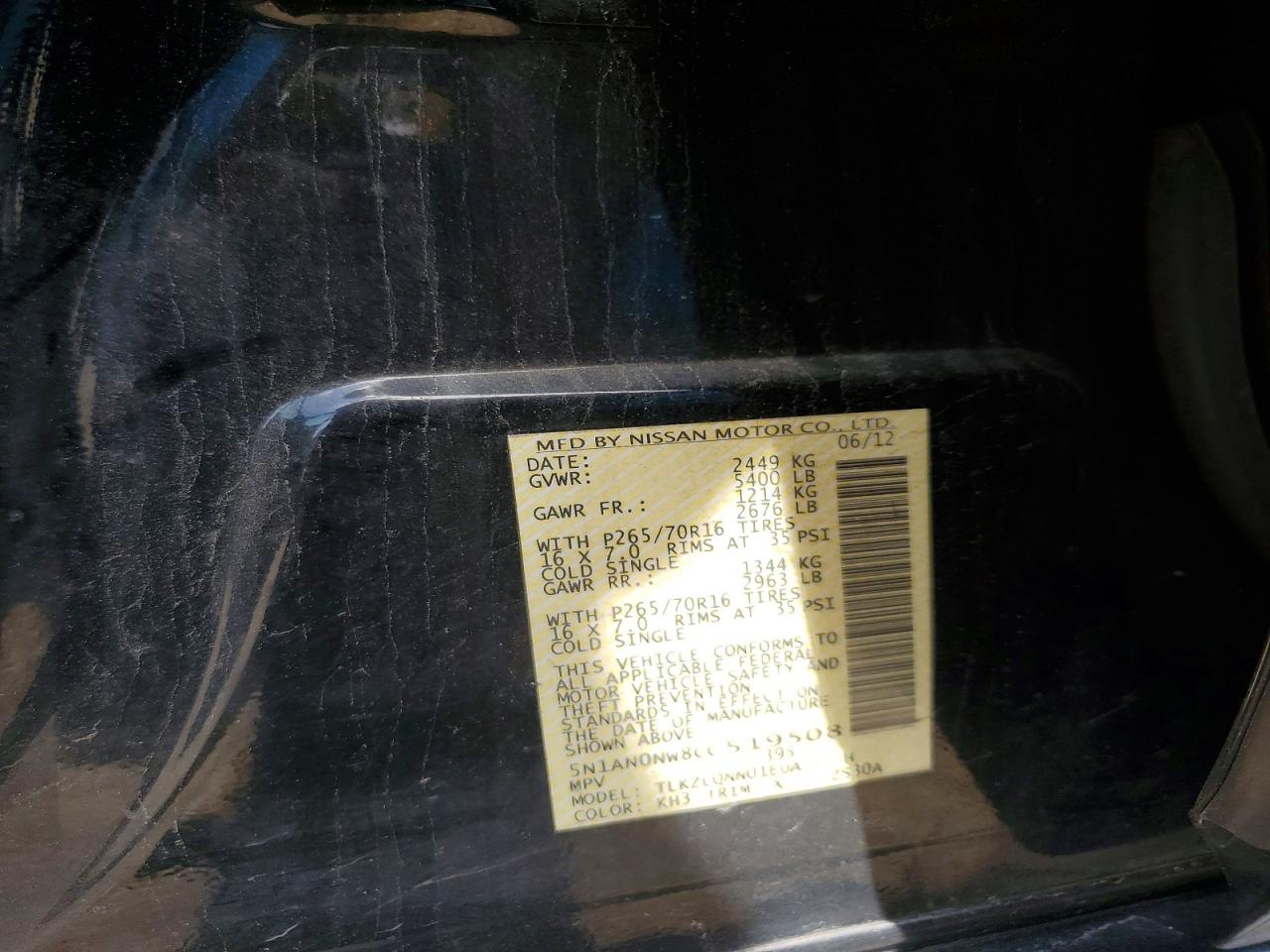 Nissan Xterra X