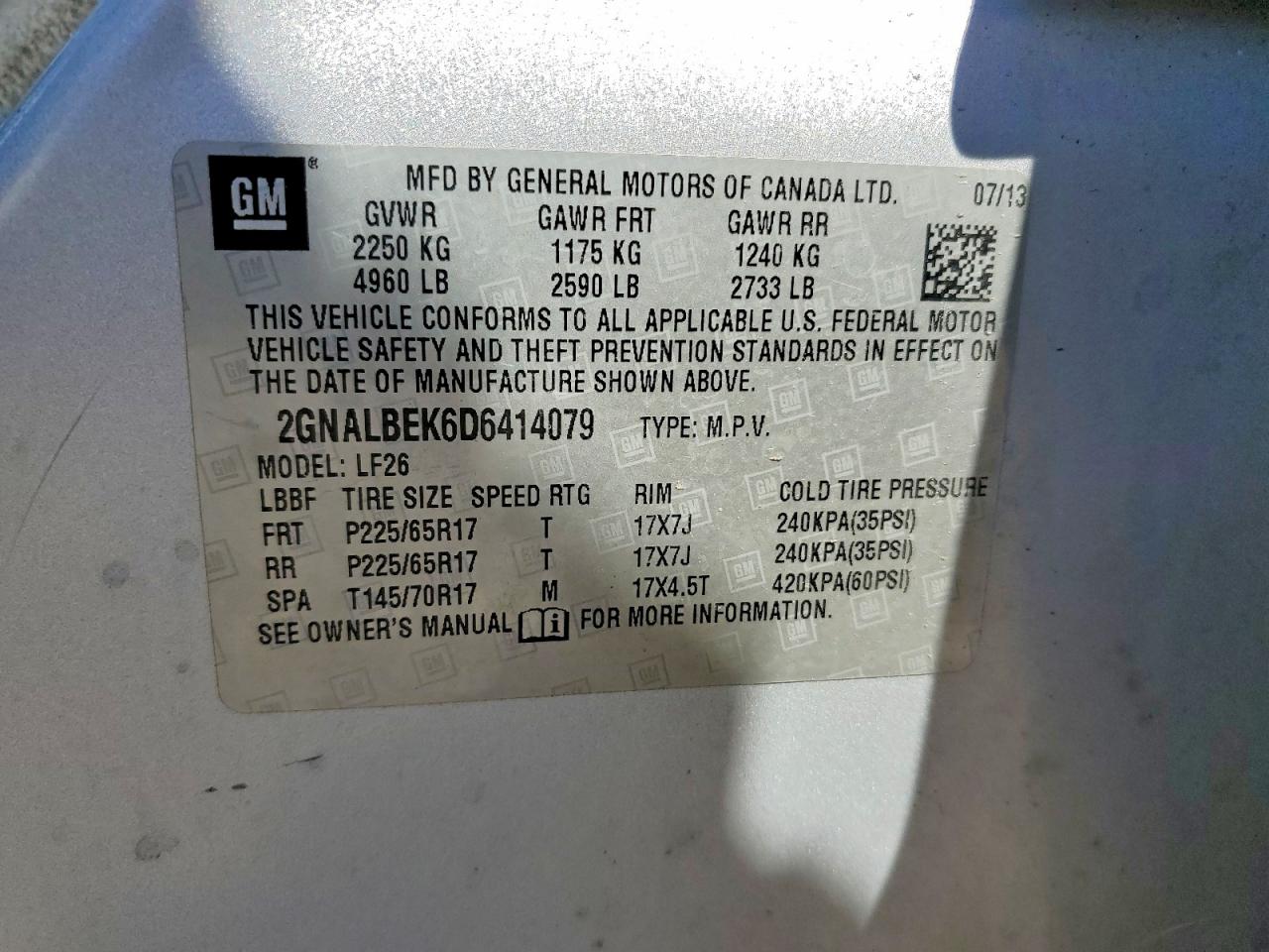 Chevrolet Equinox Ls