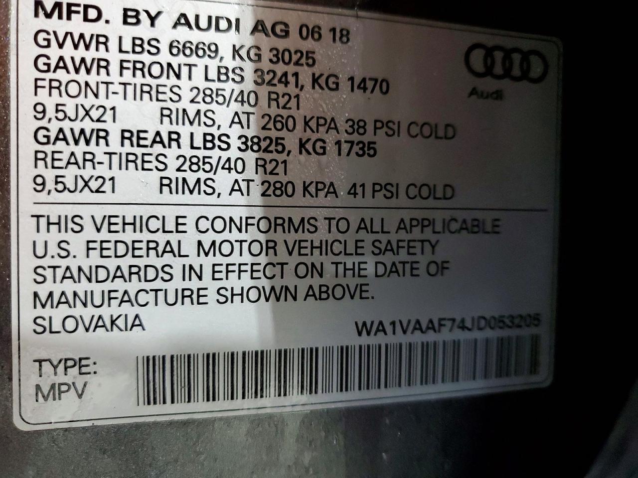 Audi Q7 Prestige