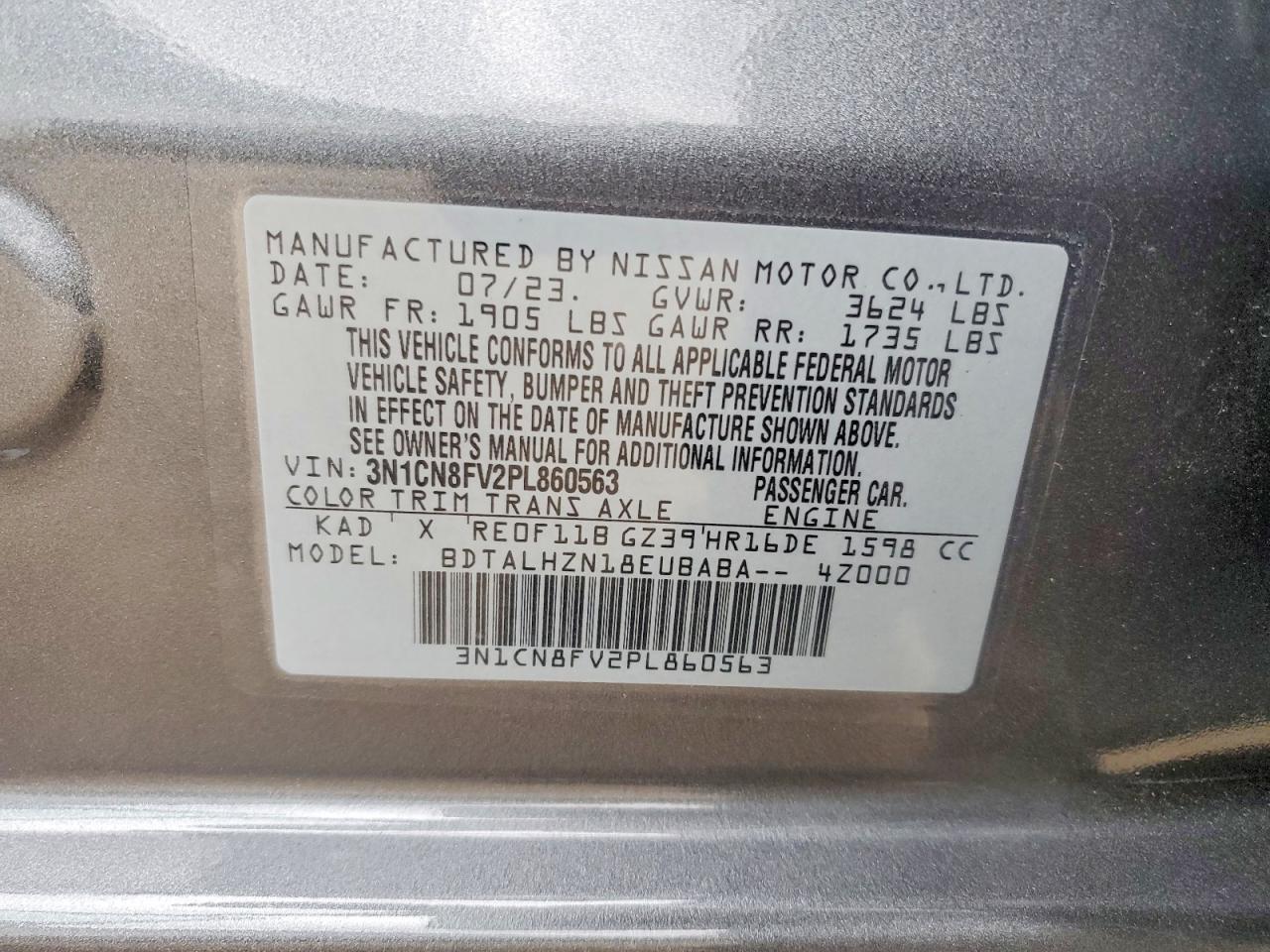 Nissan Versa Sr