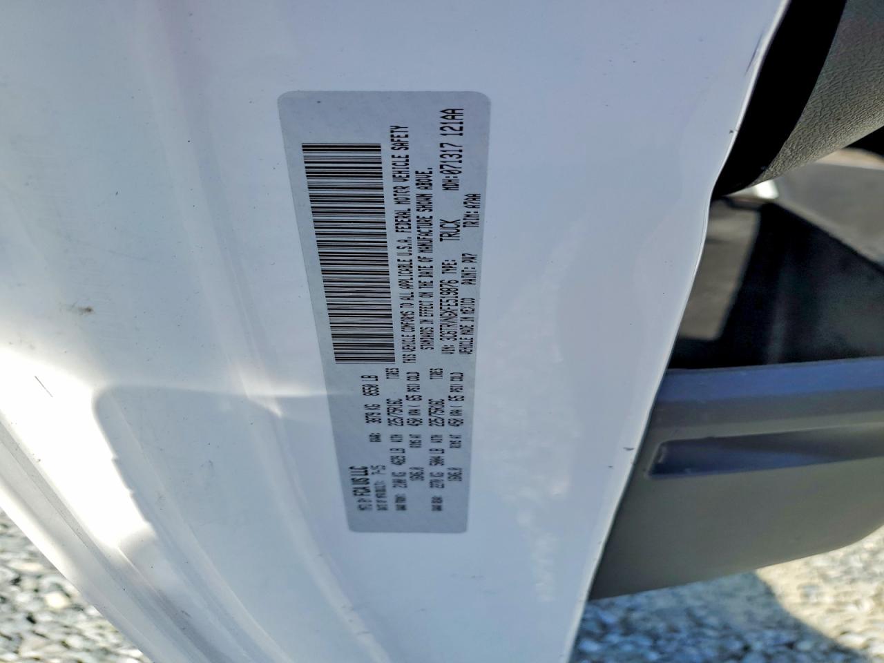 Ram Promaster 1500 Standard