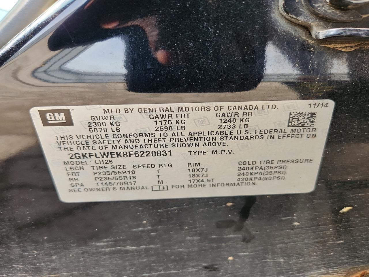 GMC Terrain Sle