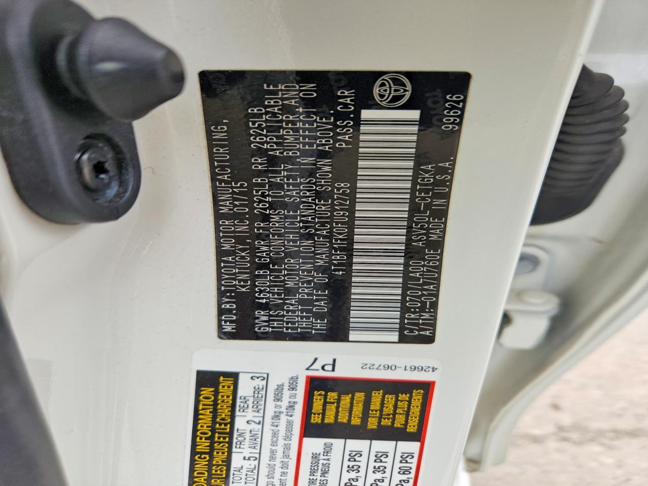 Toyota Camry Xle