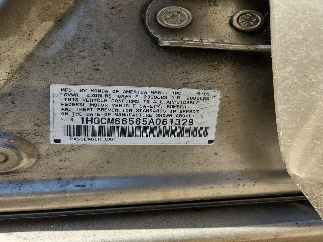 Honda Accord Ex