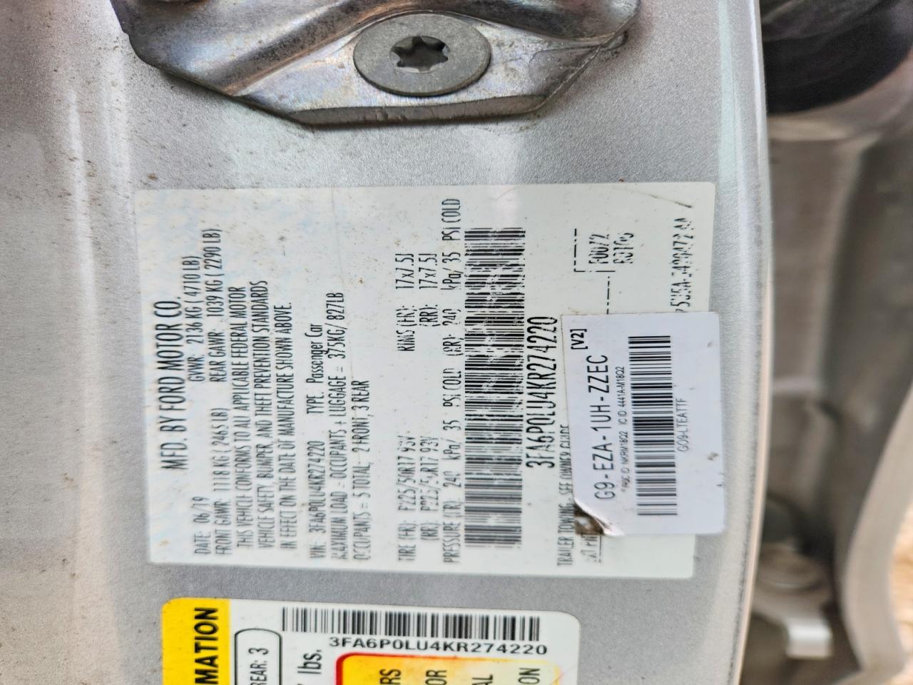 Ford Fusion Se
