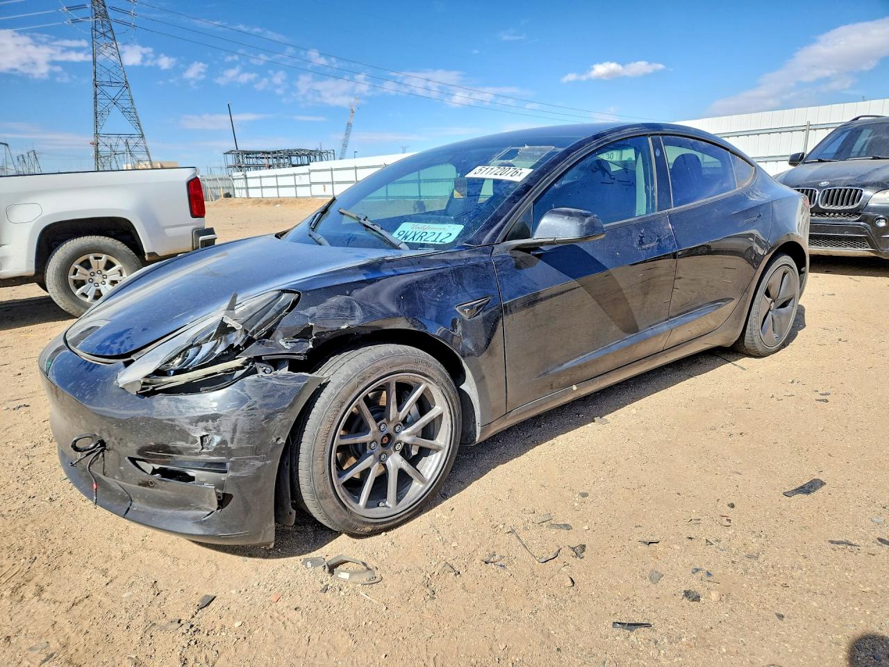 Salvage Tesla Model 3 Image