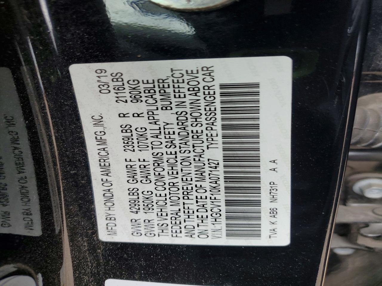 Honda Accord Lx