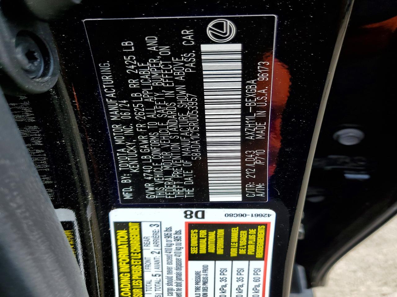 Lexus Es Base
