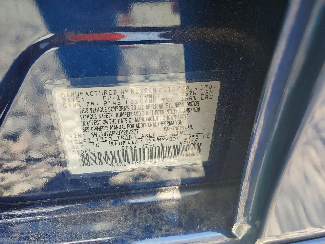 Nissan Sentra Sv