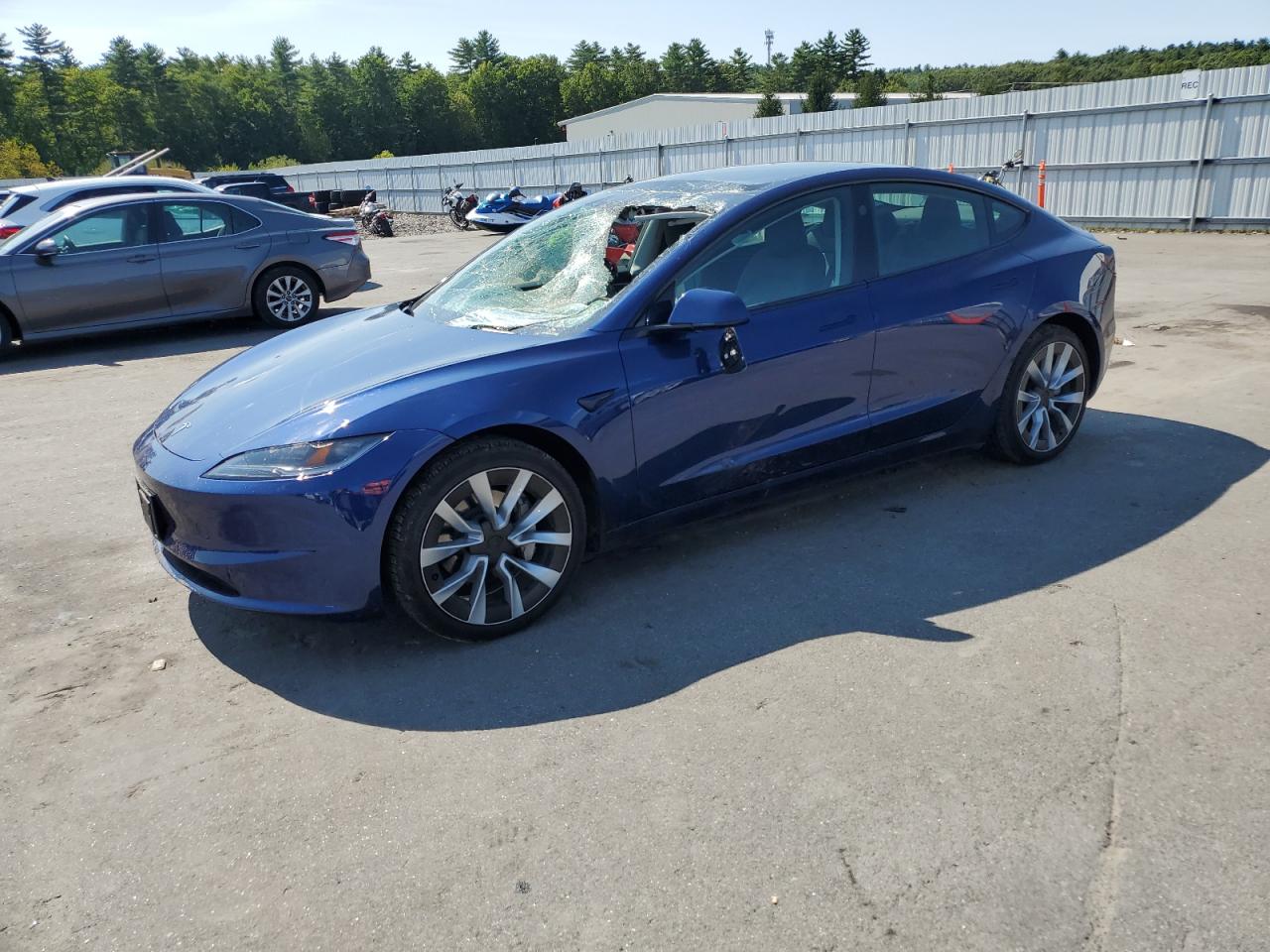 Salvage Tesla Model 3 Image
