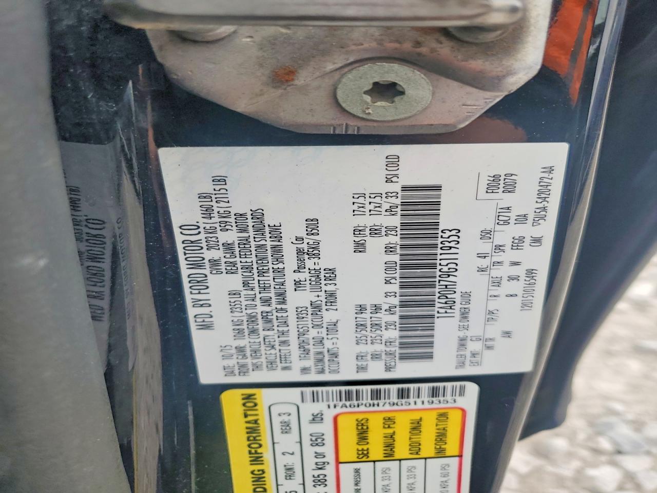 Ford Fusion Se