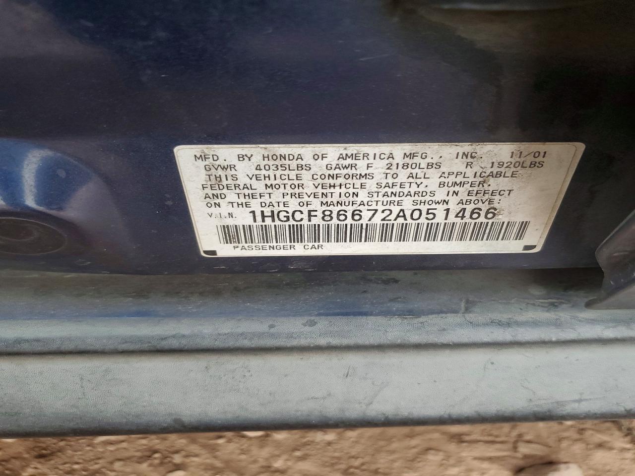 Honda Accord Value