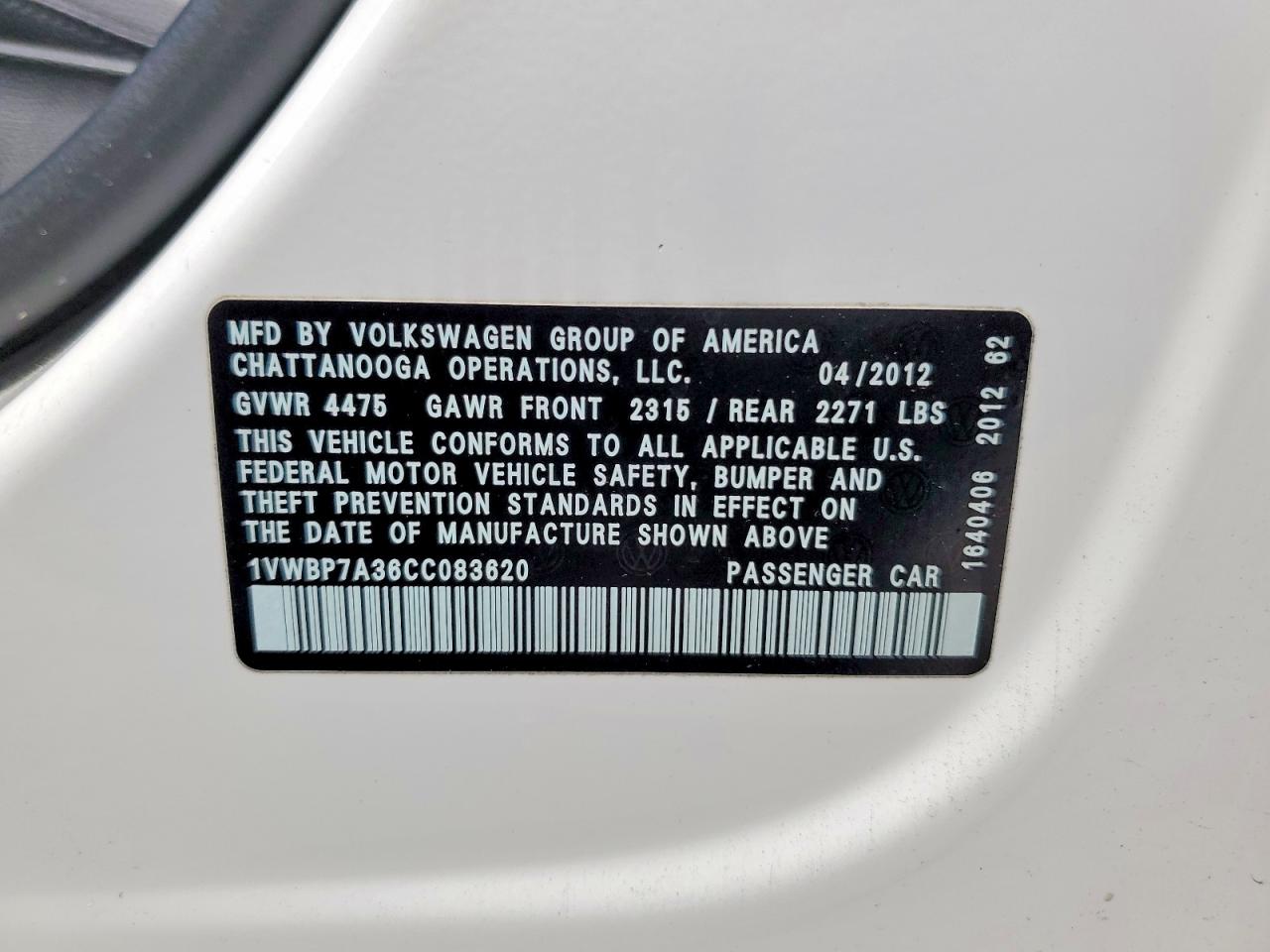 Volkswagen Passat Se