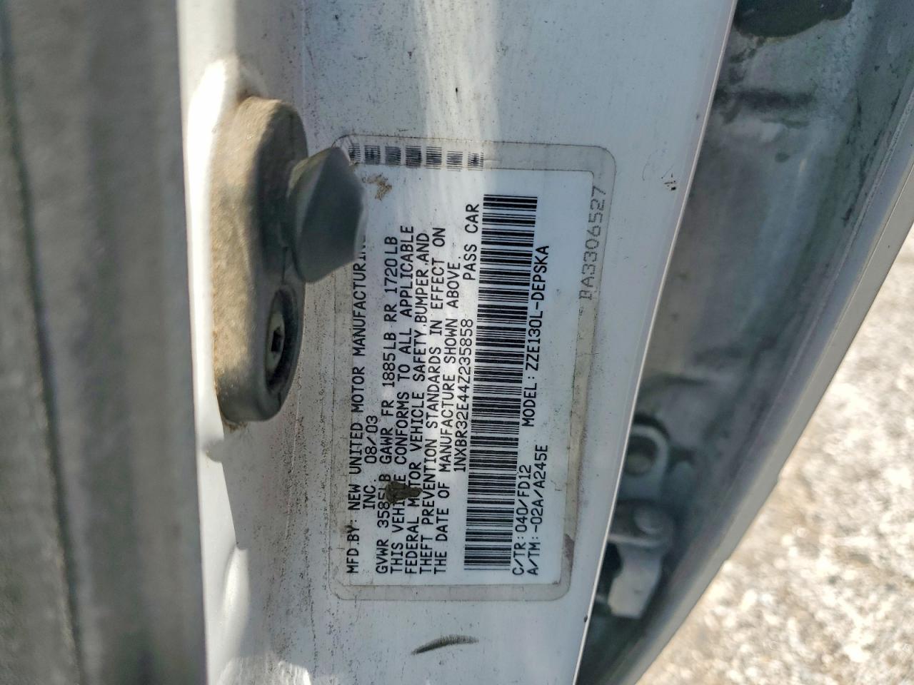 Toyota Corolla S