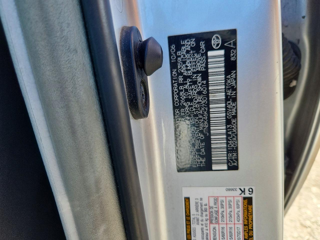 Toyota Camry Xle V6