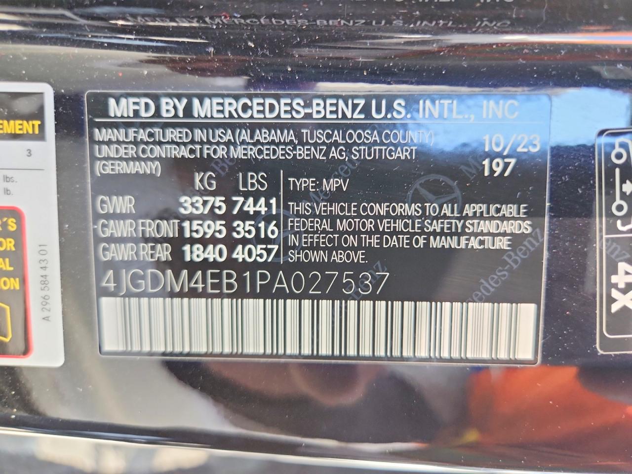 Mercedes-Benz EQS 580 4matic