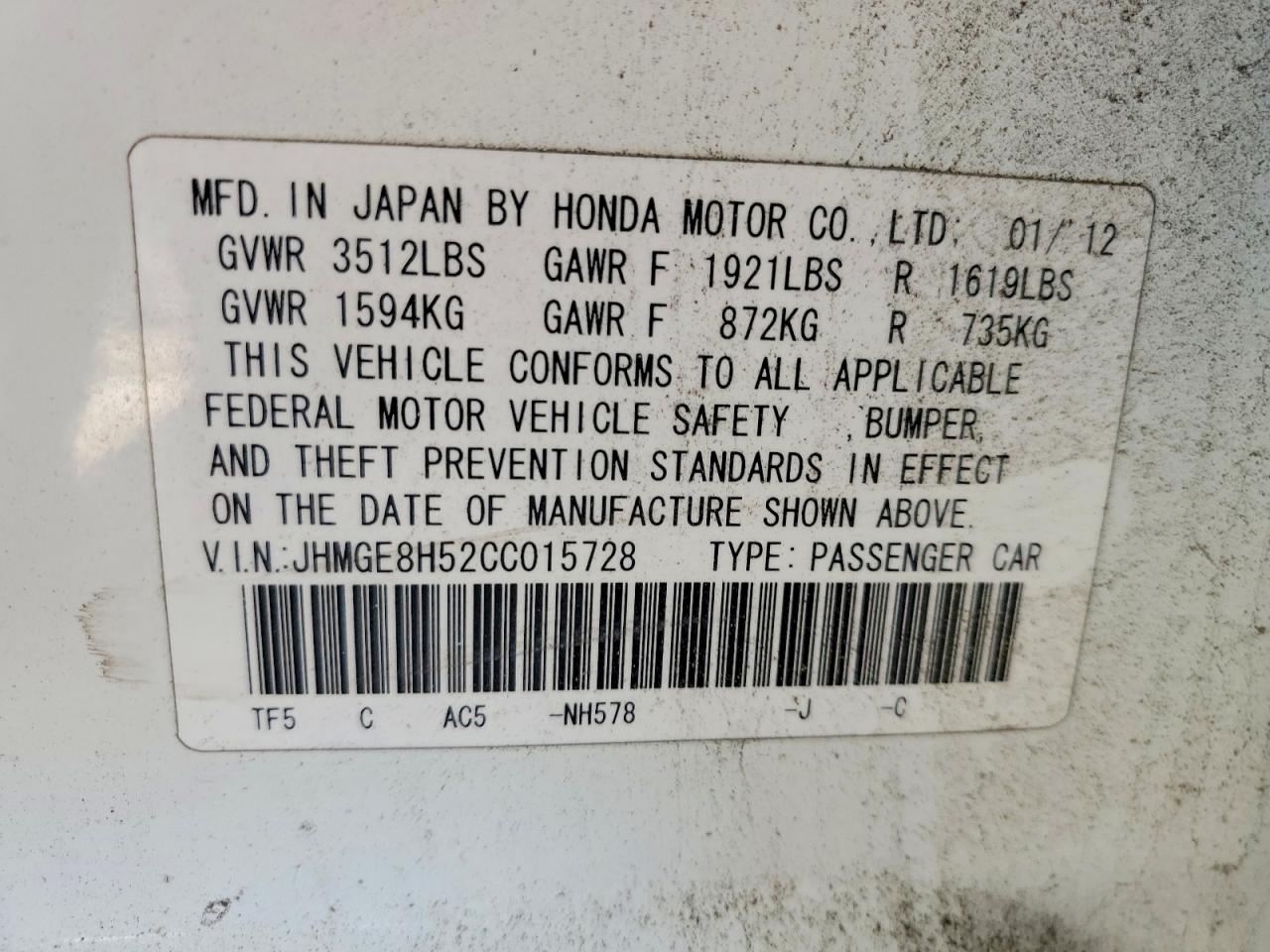 Honda Fit Sport