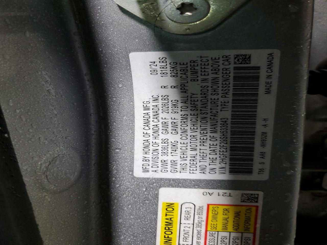 Honda Civic Lx