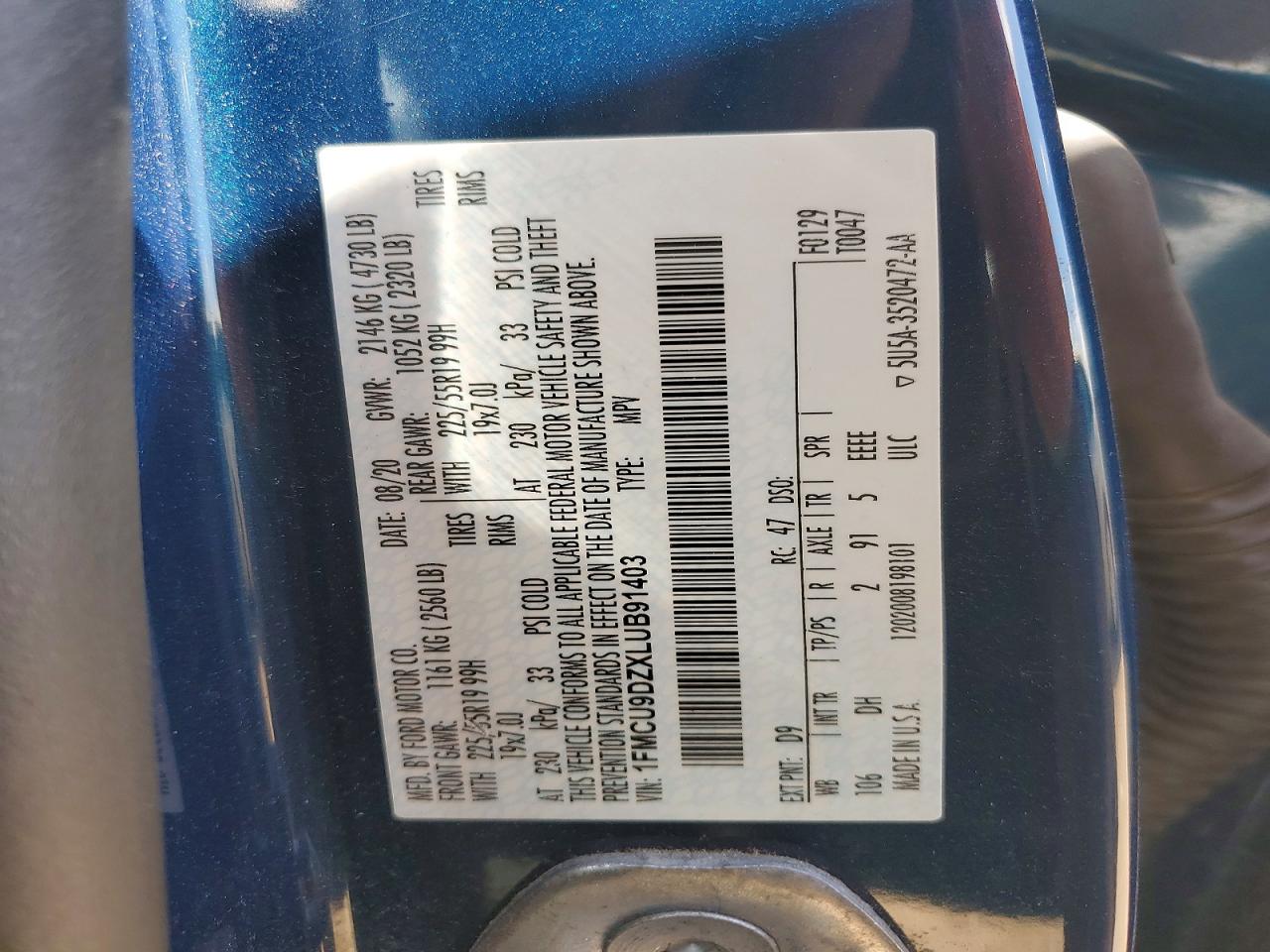 Ford Escape Titanium