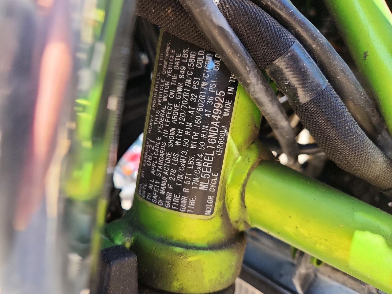Kawasaki Ninja 650 L