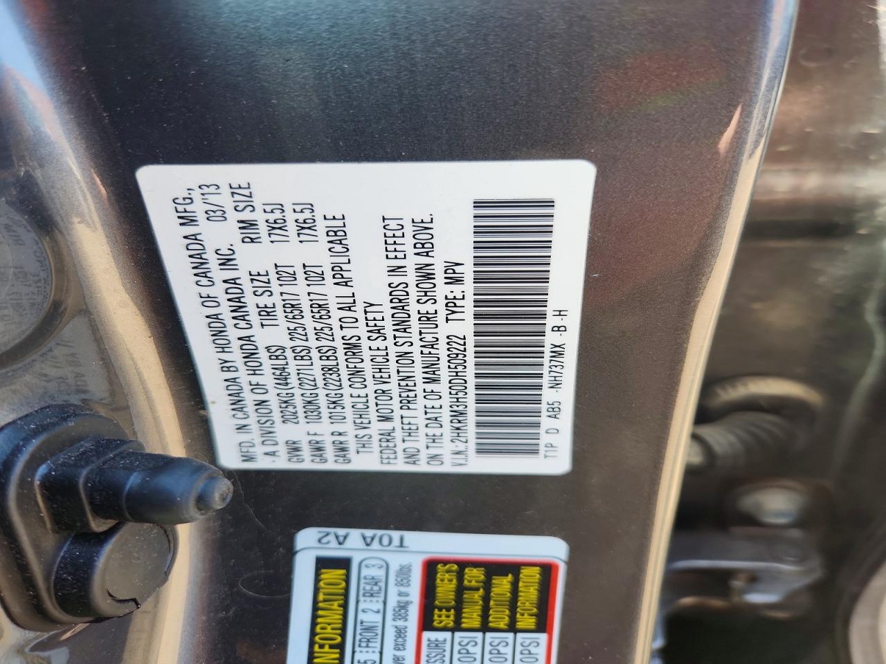 Honda Crv Ex