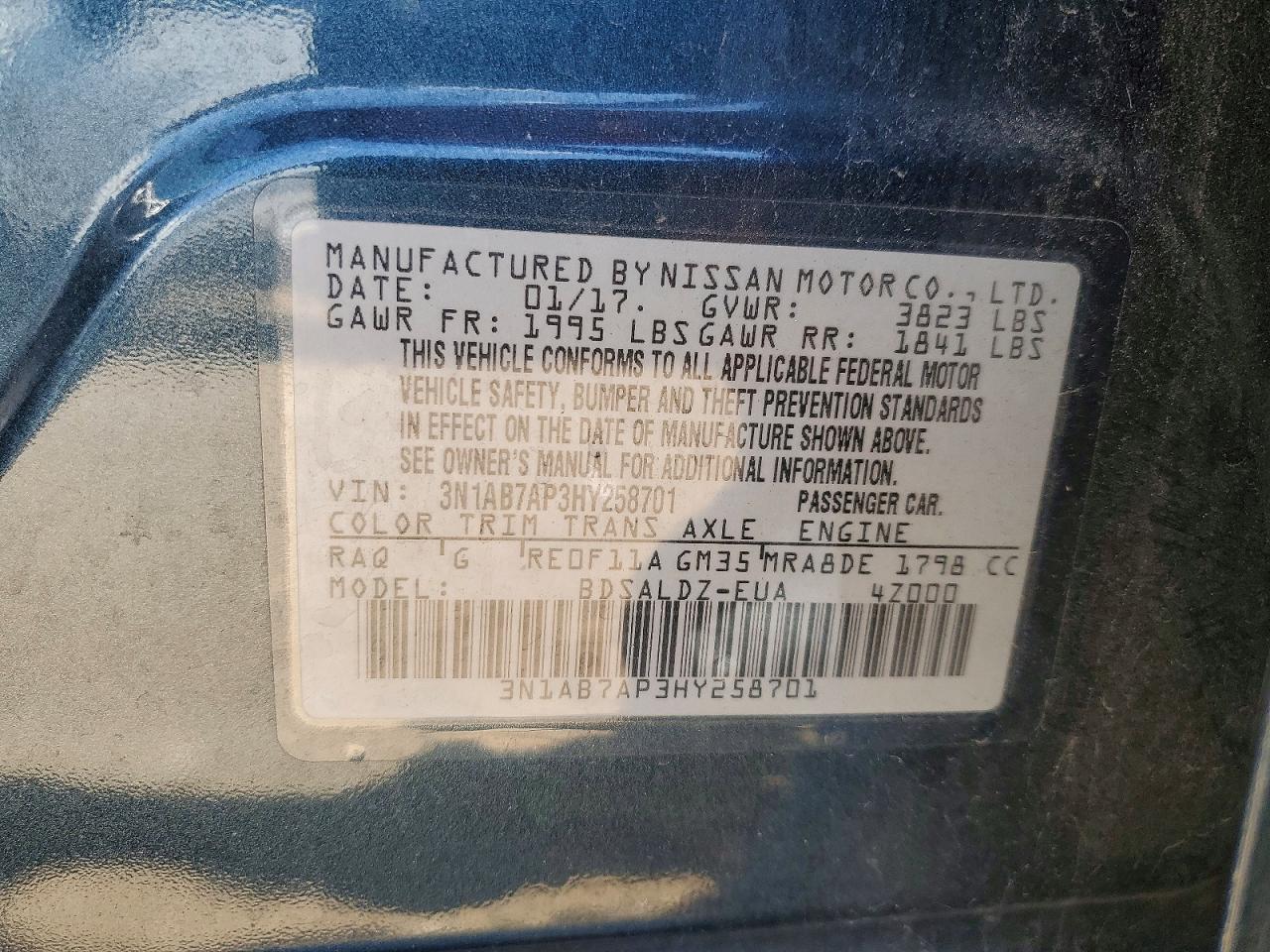 Nissan Sentra Sv