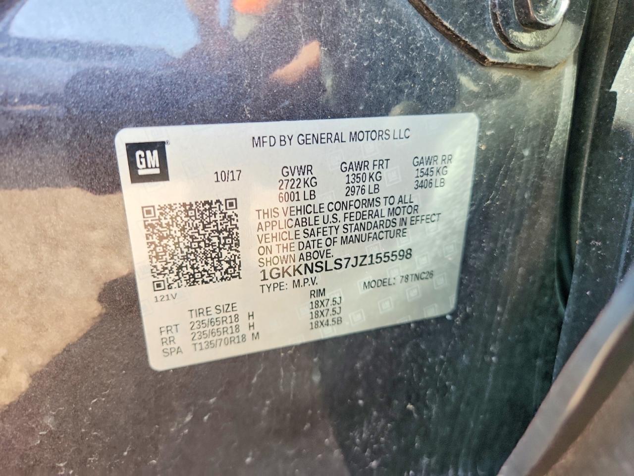 GMC Acadia Sle