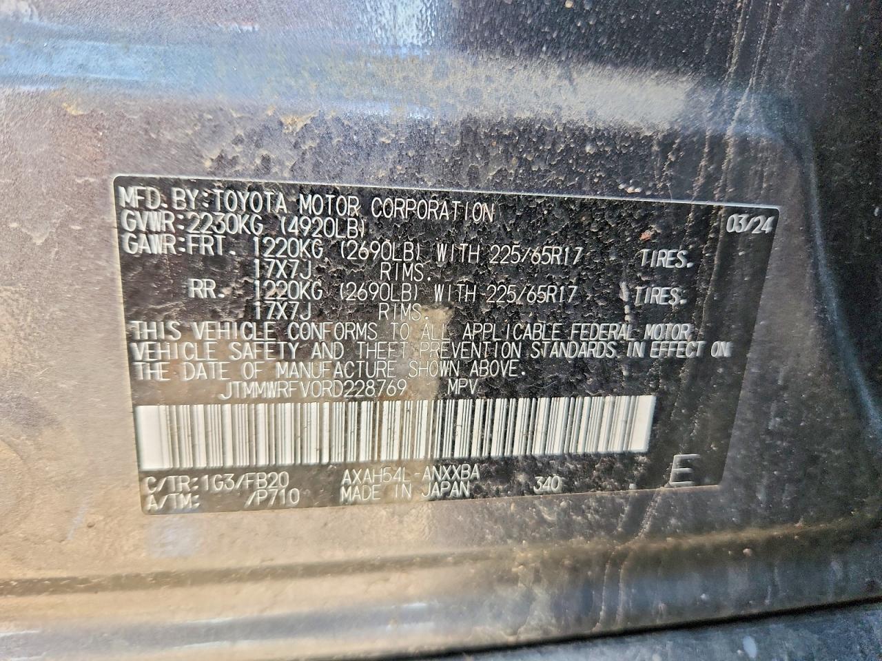 Toyota RAV4 Le