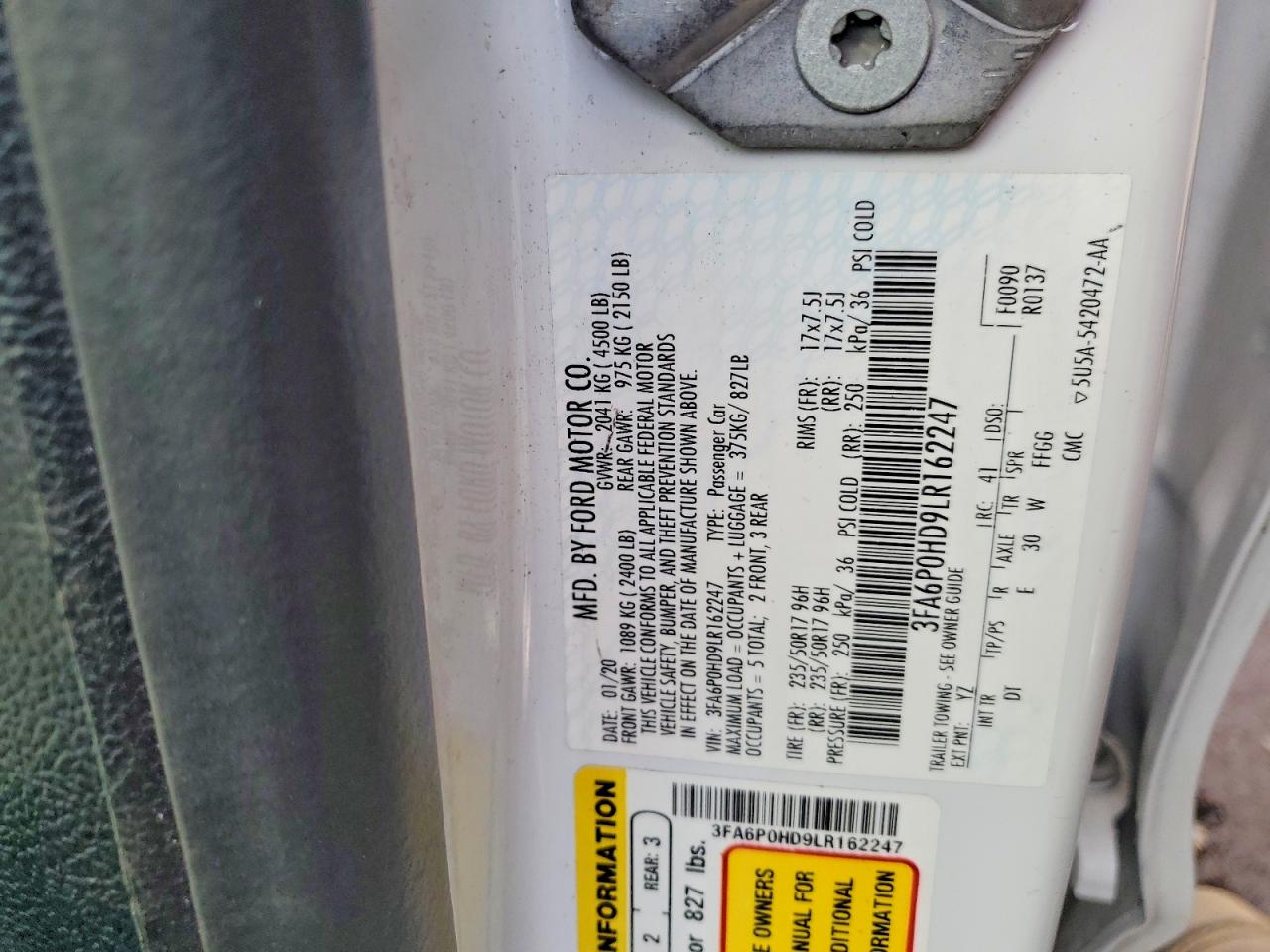 Ford Fusion Se