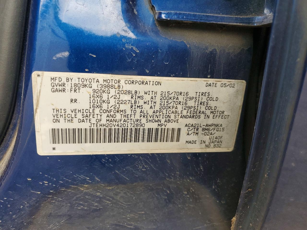 Toyota RAV4 Base