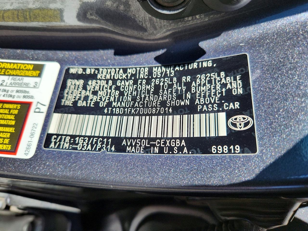 Toyota Camry Xle