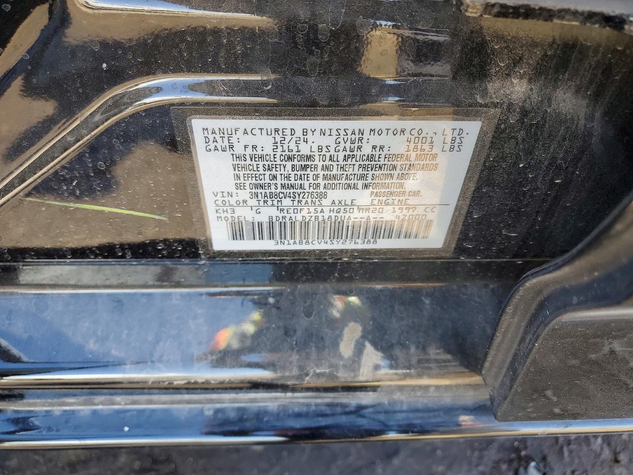 Nissan Sentra Sv