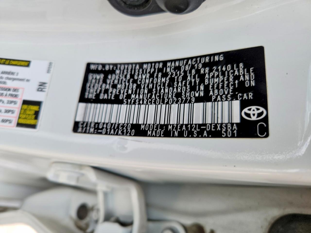 Toyota Corolla Se