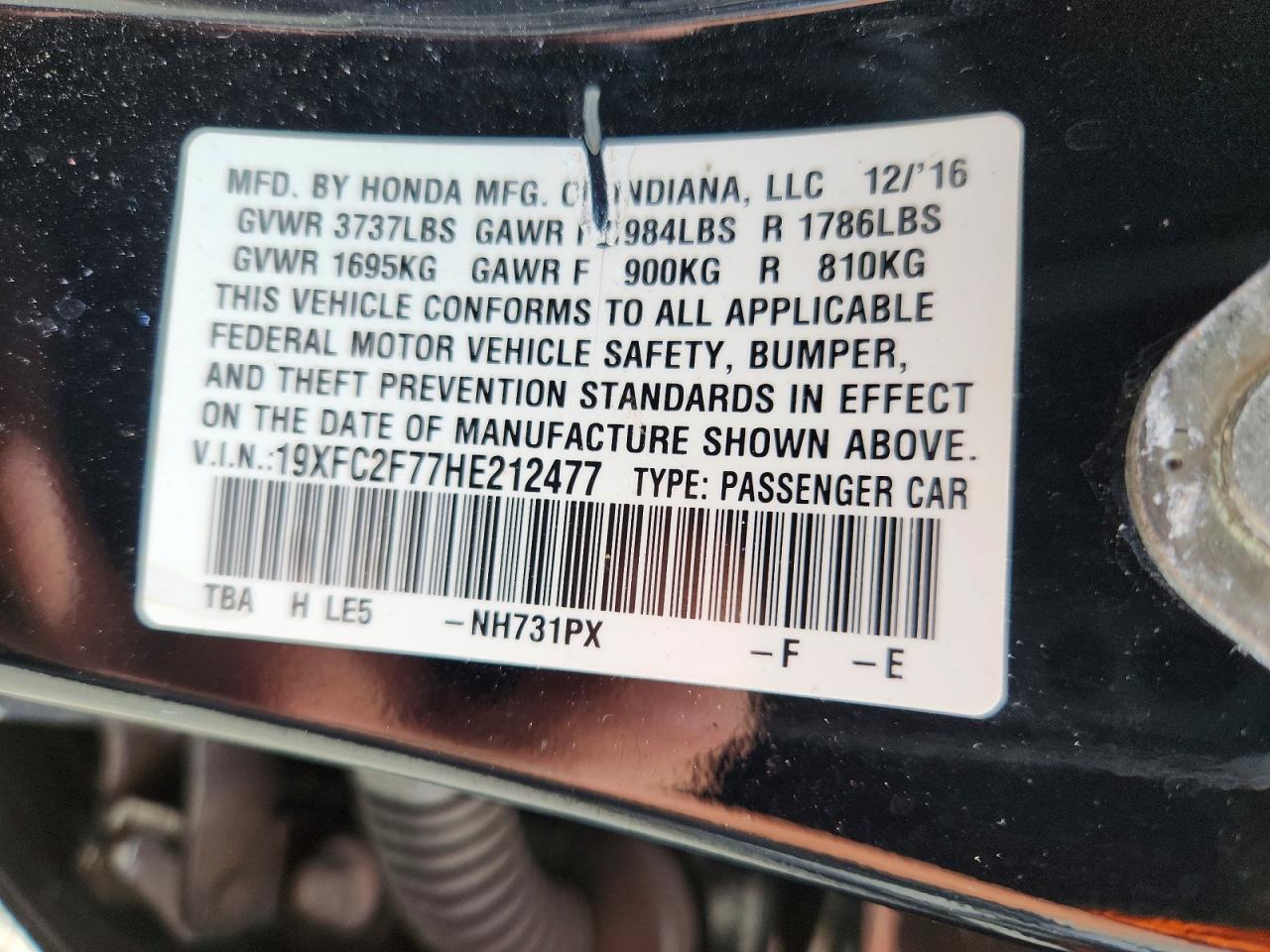 Honda Civic Ex
