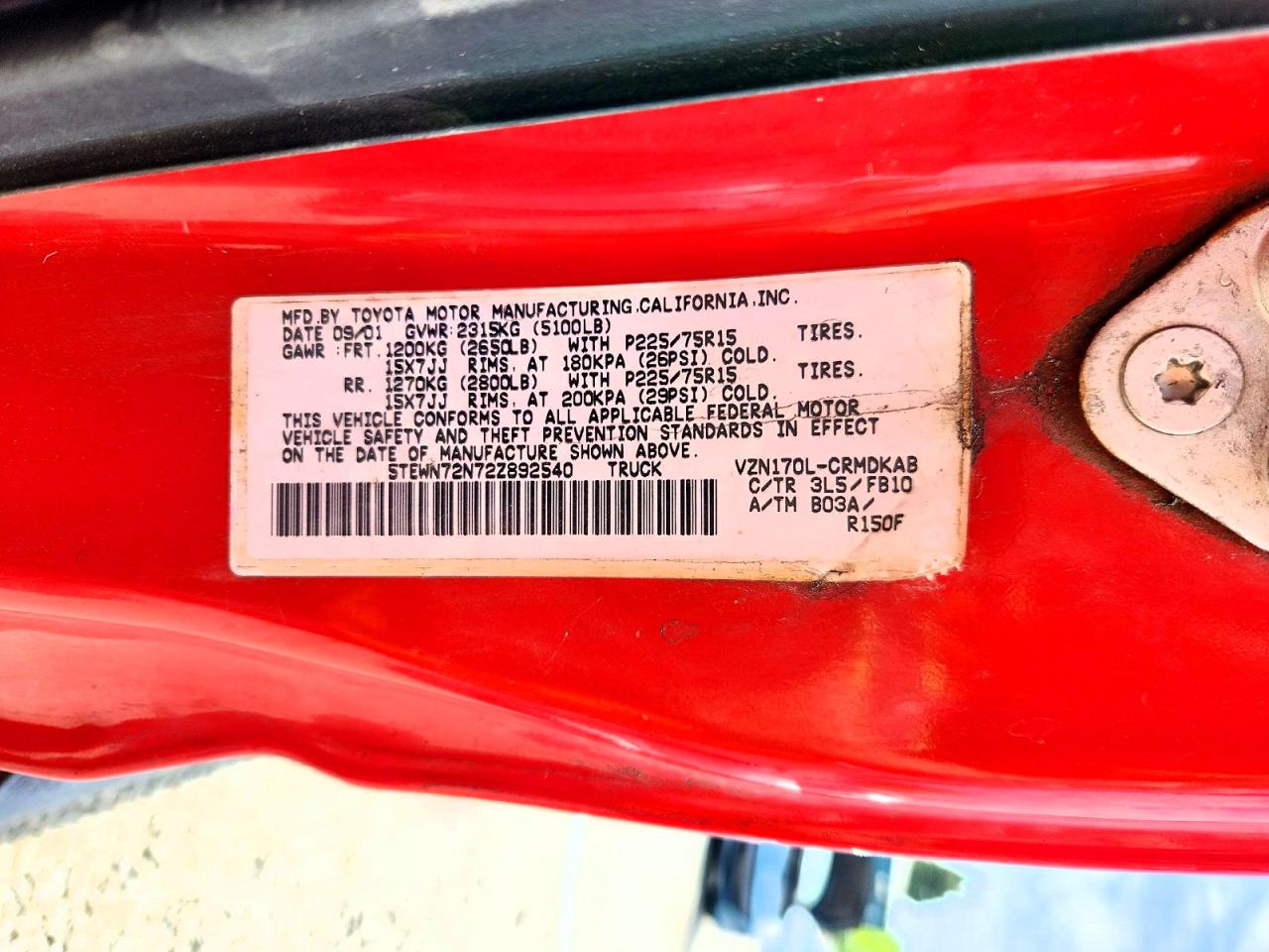 Toyota Tacoma V6