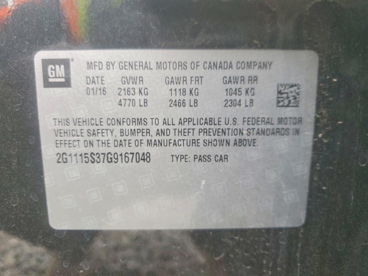 Chevrolet Impala Lt