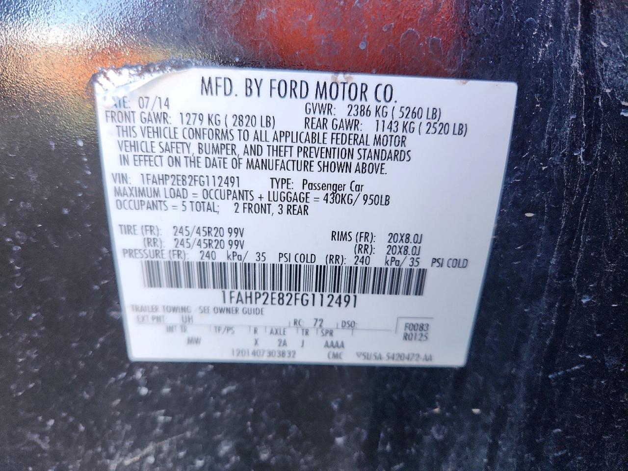 Ford Taurus Sel
