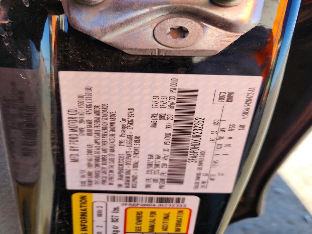 Ford Fusion Se