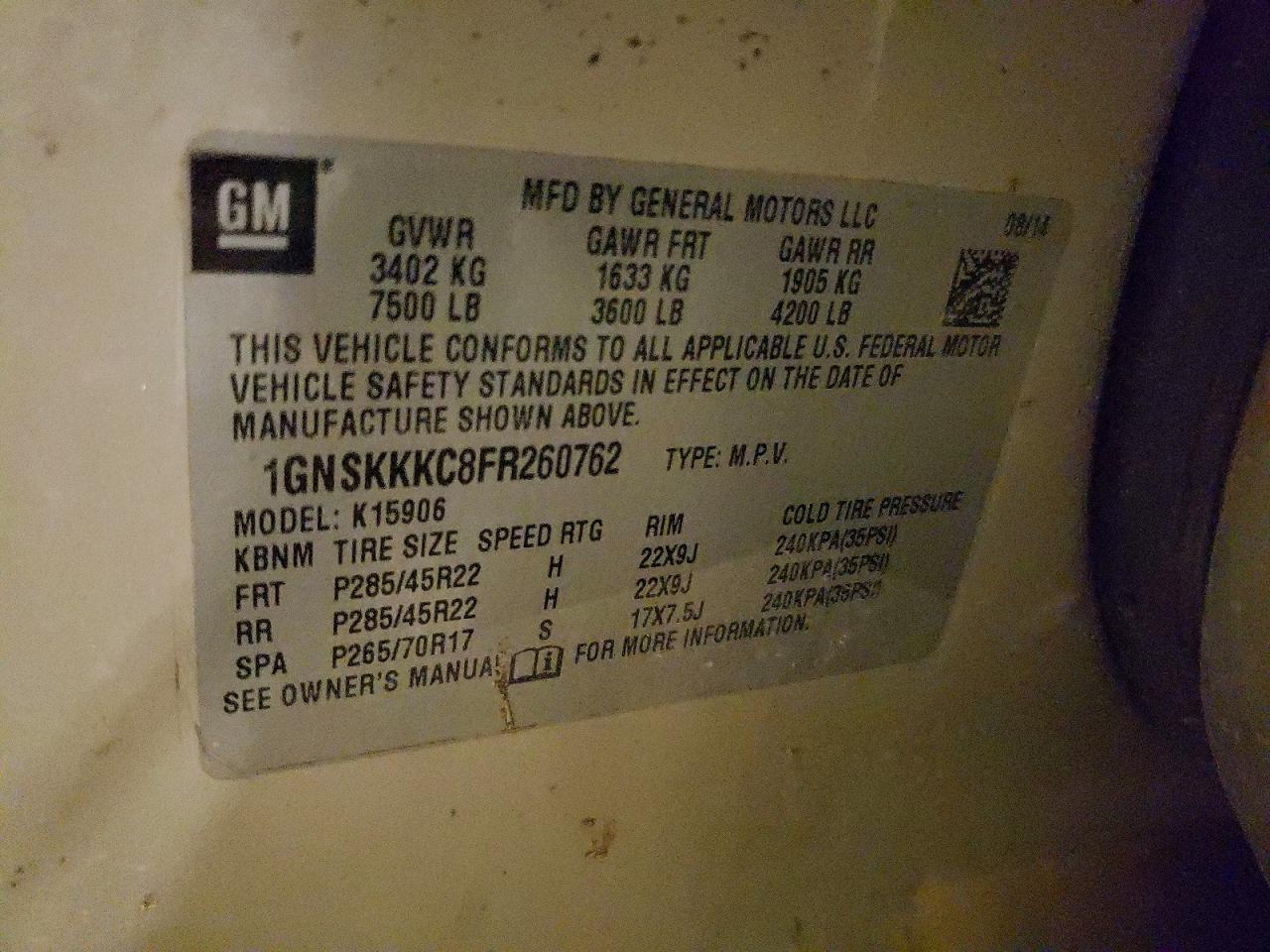 Chevrolet Suburban K1500 Ltz