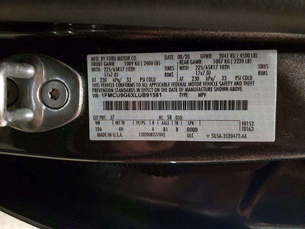 Ford Escape Se