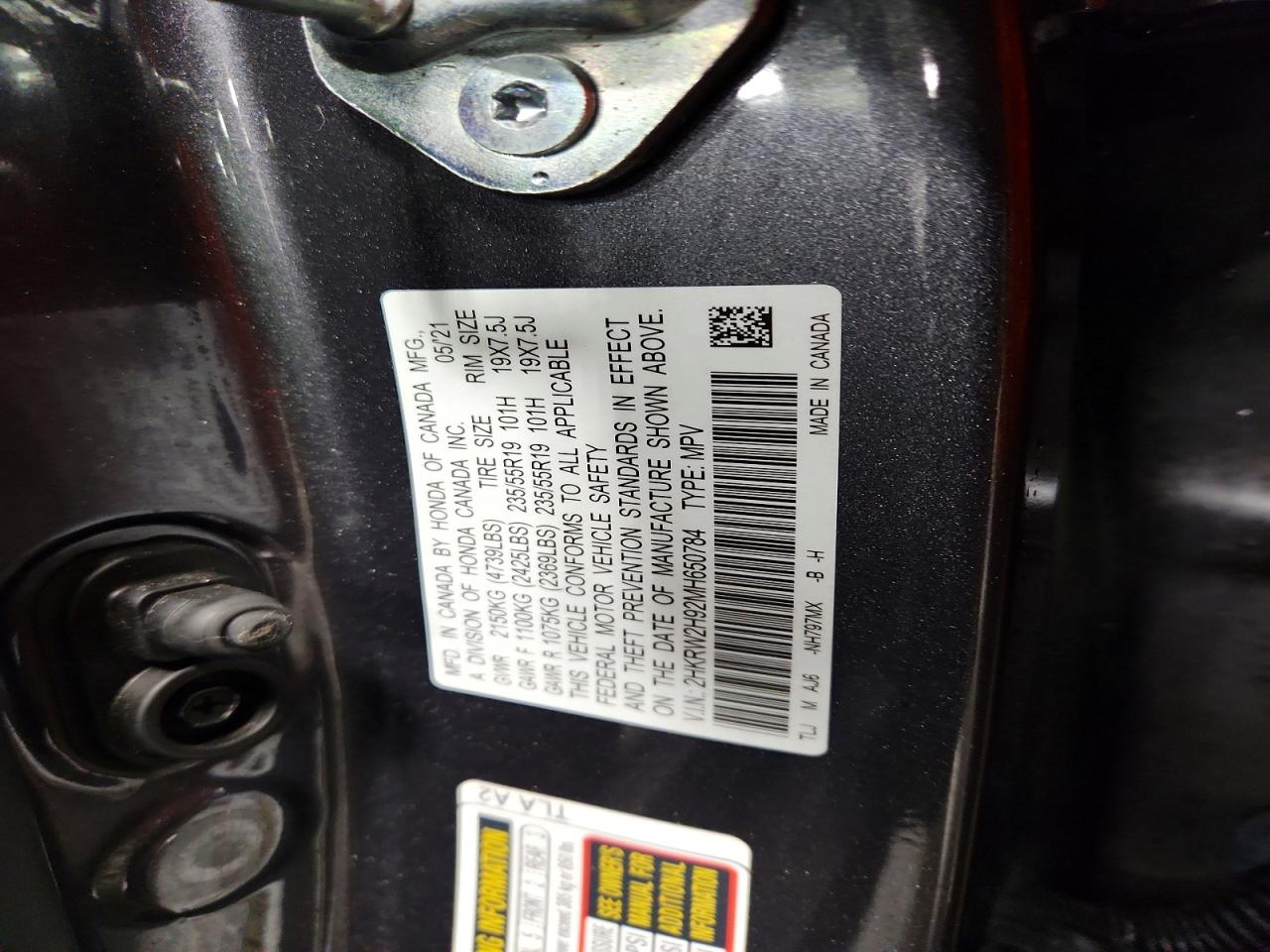 Honda Crv Touring