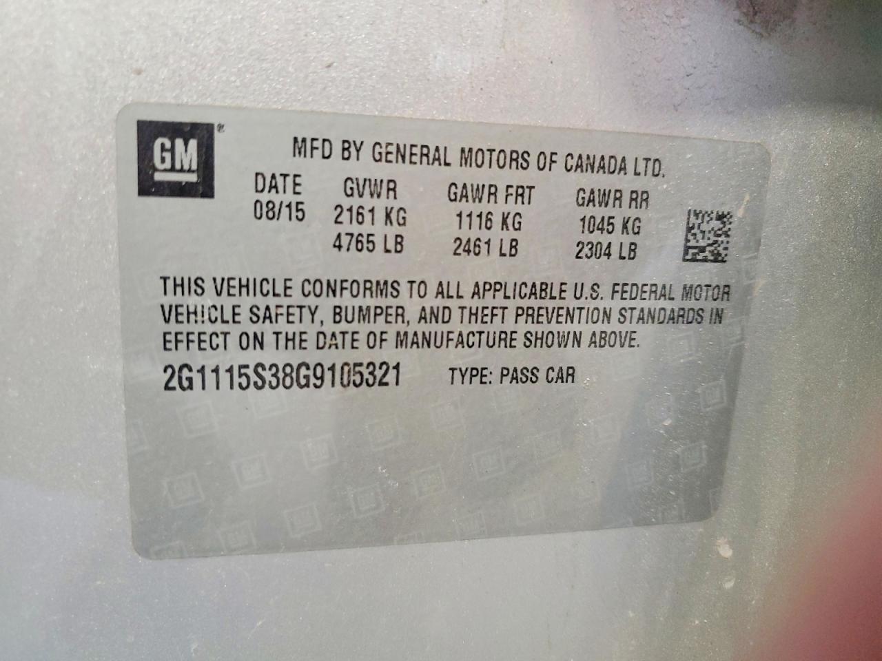 Chevrolet Impala Lt