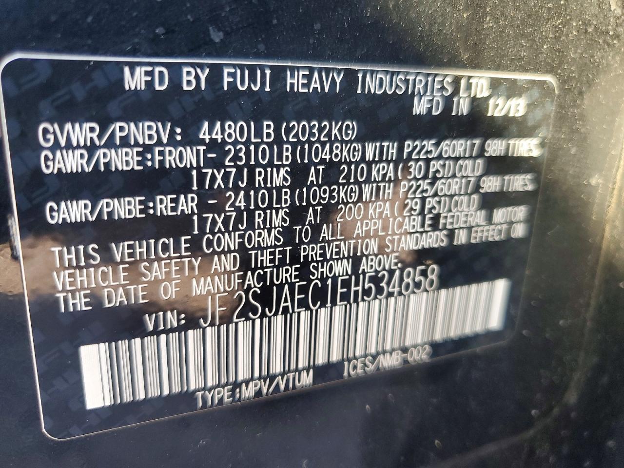 Subaru Forester 2.5i Premium