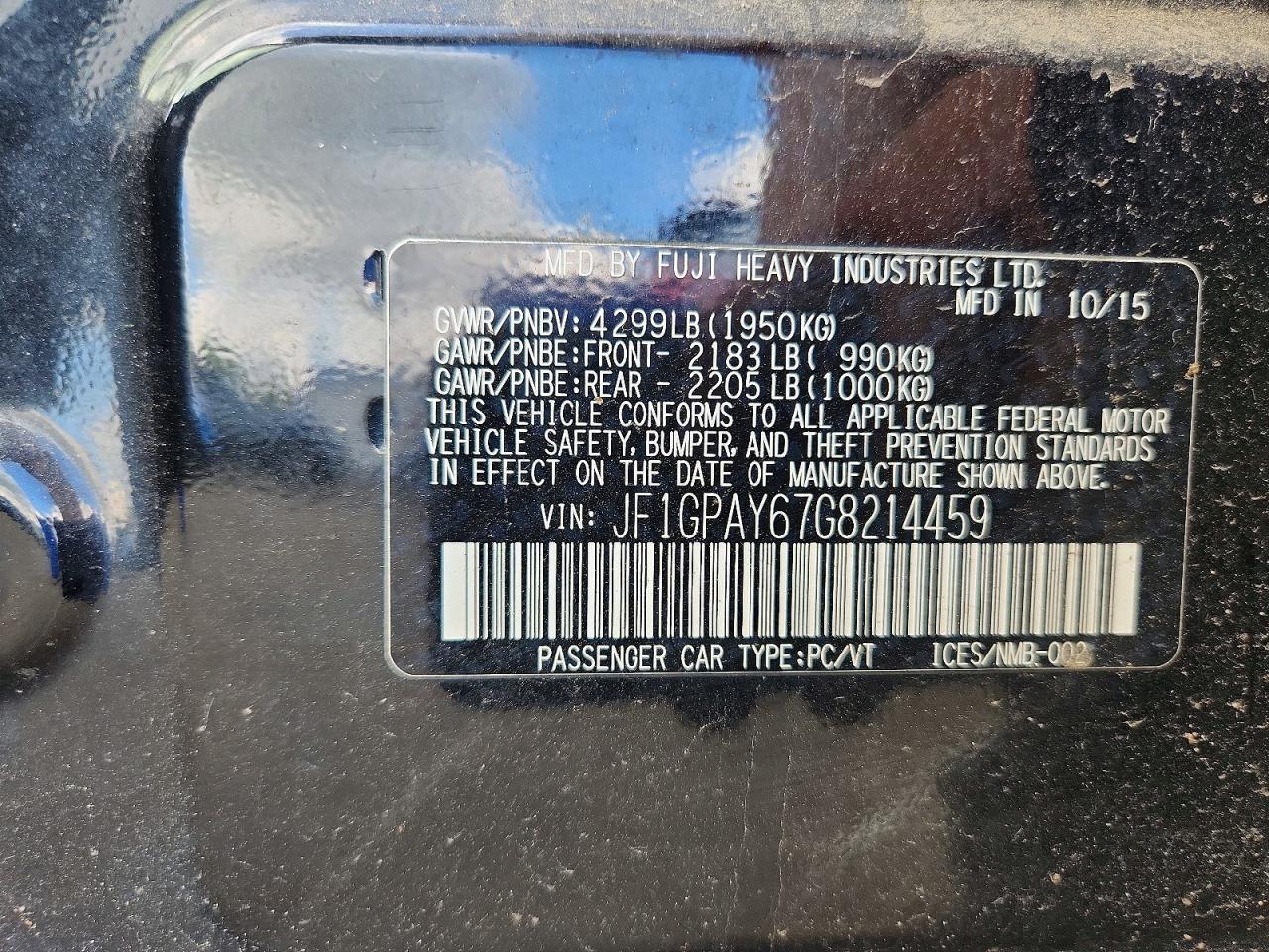 Subaru Impreza Sport Limited