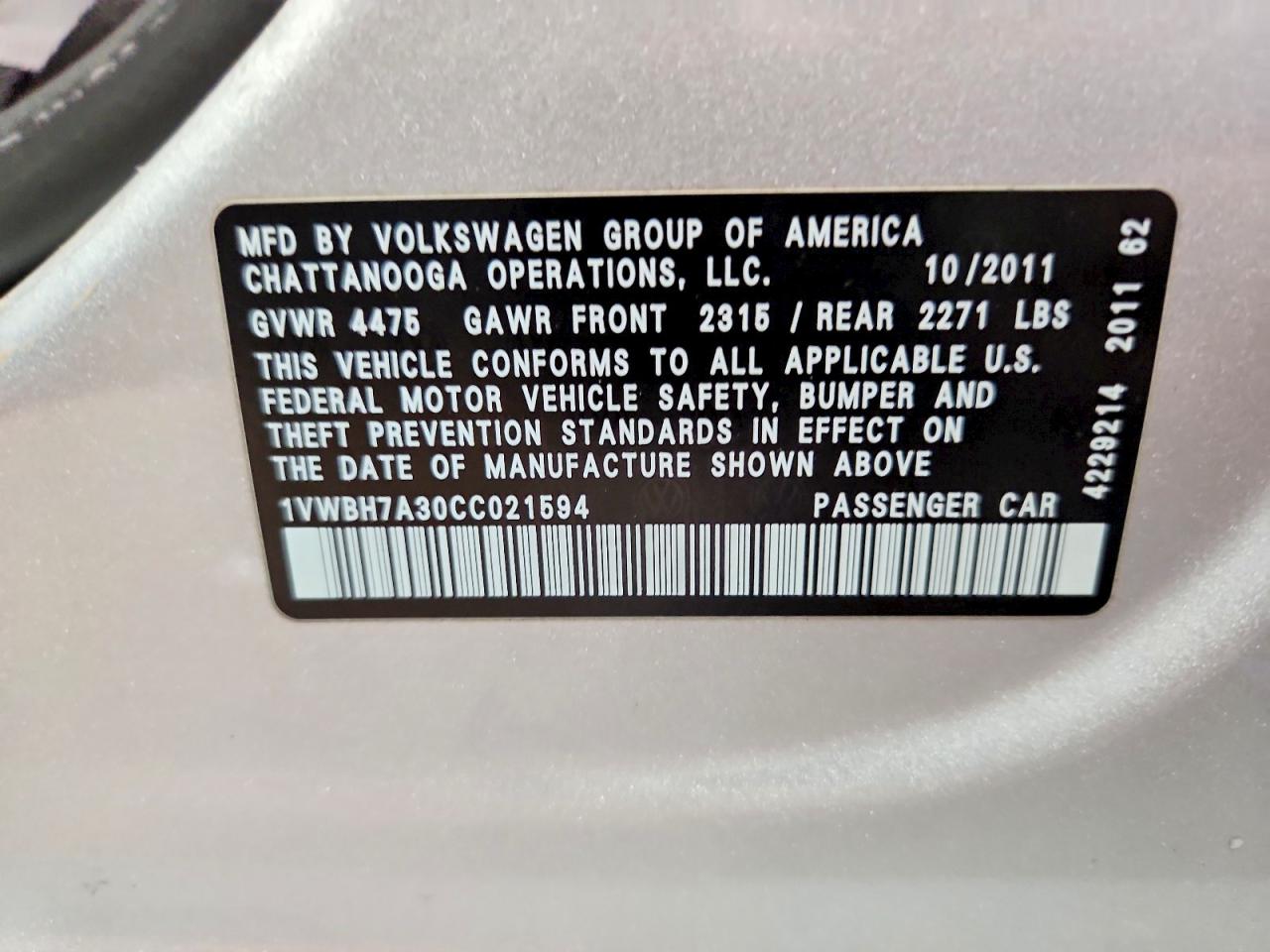 Volkswagen Passat Se
