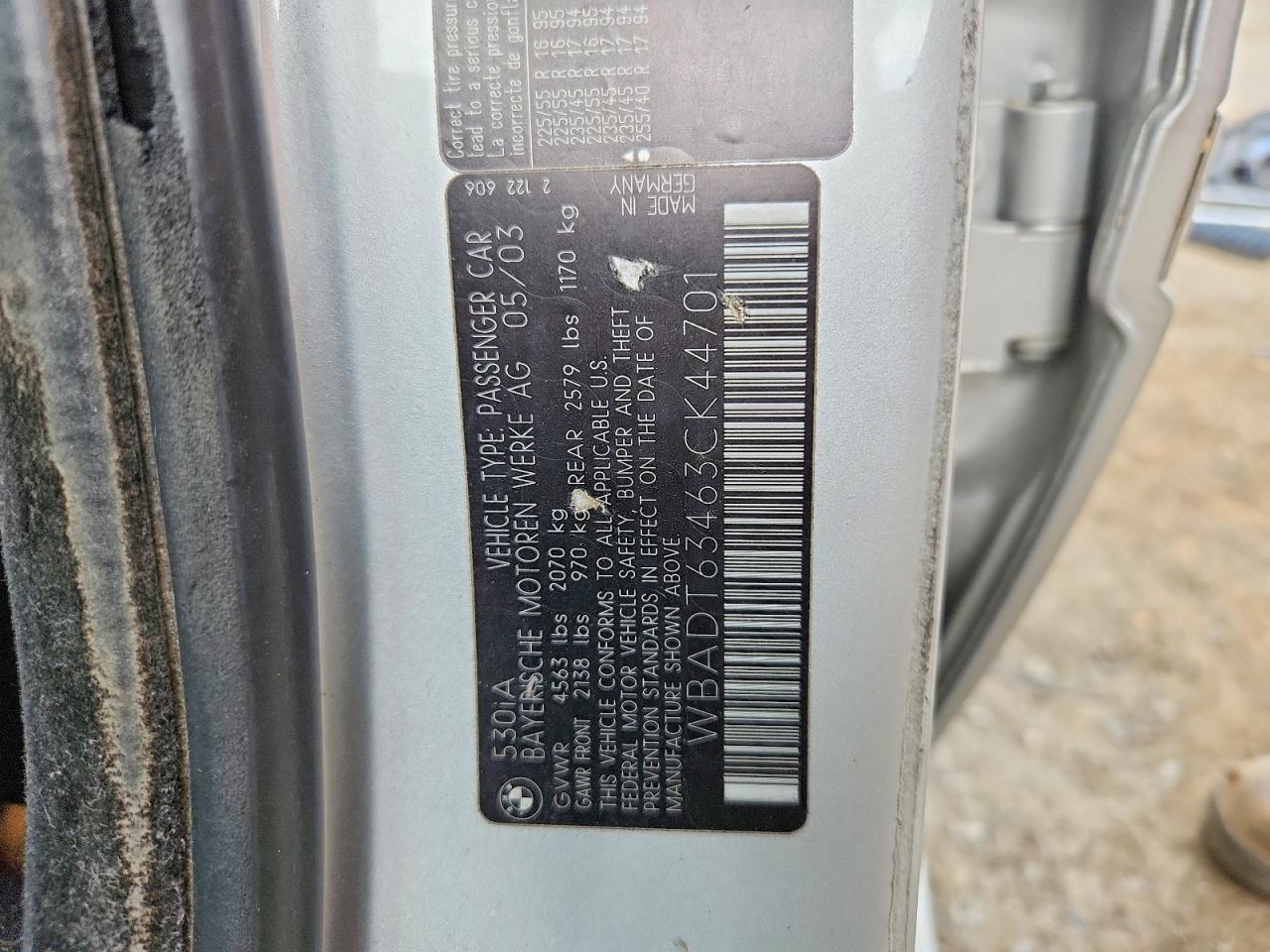 BMW 5 Series I Automatic